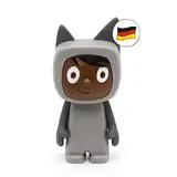 tonies Hörfiguren für Toniebox, Kreativ Anthrazit (Dunkelbraun) zum Selbstbespielen, 90 Minuten Speicher für eigene Aufnahmen, Musik und Gute-Nacht-Geschichten, geeignet für Kinder ab 3 Jahren