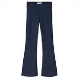 NAME IT Mädchen Nkffrikkali Bootcut Pant Noos Hose, Dark Sapphire, 158
