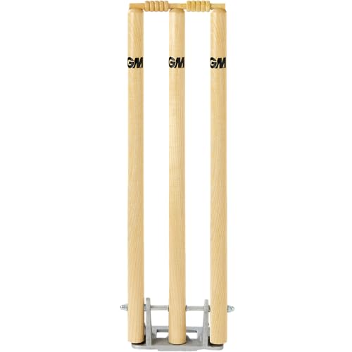 Gunn & Moore Herren Springback Cricket-Stumps, tan/braun, 28" Full Size