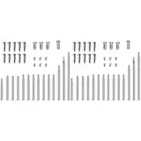 MILISTEN 2 Sätze Ersatzteile Für Klarinetten Einstellwerkzeug Für Musikinstrumente Reparaturteile Für Klarinetten Aus Metall Zubehör Für Klarinetten Werkzeugstahl Schrauben Blasinstrument