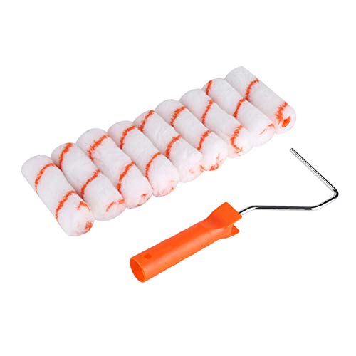 Yueyashux Professional Home Decoration Wall Paint Roller Kit erzielen ein ausgezeichnetes Finish für Familienhausverbesserung Orange