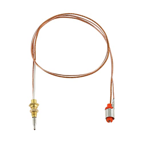 SURIEEN 60cm Gas Thermoelement M6x0.75 Universal Kamin Teile Für Kamin Gasherd Heizung Brenner