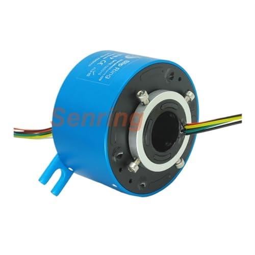 Elektronikversorgungs-Schleifring, Bohrungsgröße 25,4 mm, mit 4 Drähten 10 A und 2 Signalkreisen des Durchgangsloch-Schleifrings