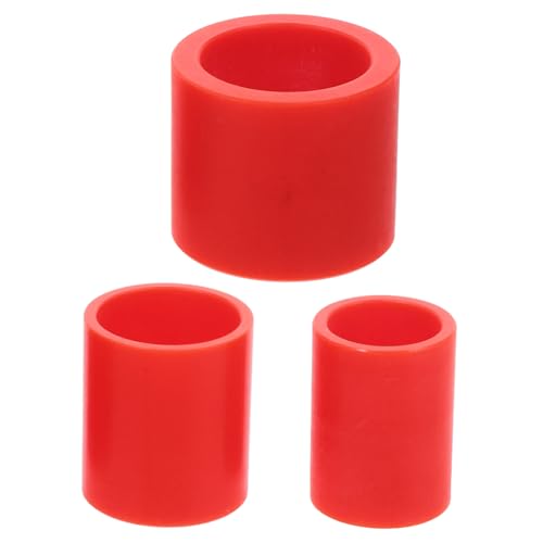 HOMOCONO 3 Stück Schleifscheiben Reduzierhülse Holzbearbeitungswerkzeuge Reduzierhülsen Adapter Schleifscheiben Adapter Tischschleifer Adapter Raddorn Adapter Dornloch Adapter