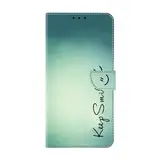 Handyhülle für Samsung Galaxy S24 PlusHülle, Flip Lederhülle Stylische Tasche Flip Case Handytasche Magnet Klapphülle Kartenfach Schutzhülle für Samsung Galaxy S24 Plus,Lächeln