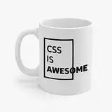 Tasse Css Ist Ein Großartiger Programmierer, Web-Frontend-Entwickler Kaffeebecher Premium Keramik-Tasse Lustig Weihnachtstasse Für Mit Henkel Arbeit Geschenk 330ML