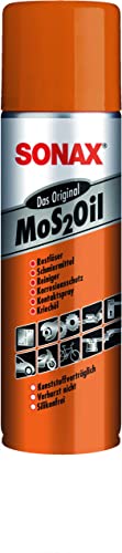 SONAX Sonderedition MoS2Oil (400 ml) Multifunktionsöl für alle Zwecke wie Rostlöser, Schmiermittel, Korrosionsschutz & Kriechöl | Art-Nr. 03393000