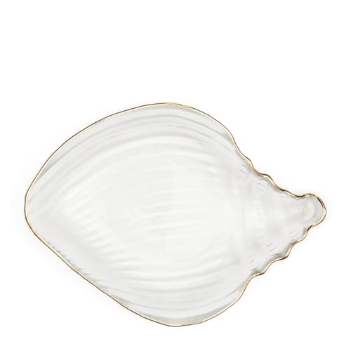 Riviera Maison Sea Shell Decoration Plate - Glas