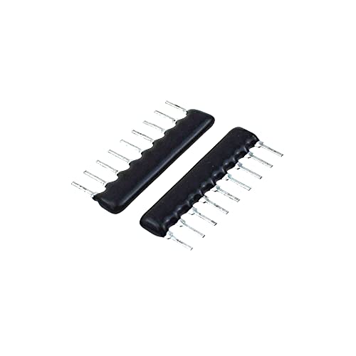 20 Stück DIP-Ausschluss 9 Pin 220 Ohm 220R A221 A221J Netzwerkwiderstand Array