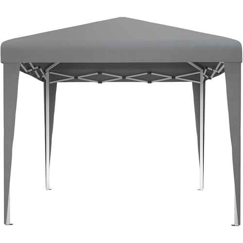 Pavillon Faltpavillon, Faltbarer Stabil Pop up Wetterfester Gartenpavillon mit UV-Schutz, höhenverstellbar für alle Jahreszeiten – ideal für Märkte, Pool,Wasserdicht und robust 3x3Meter