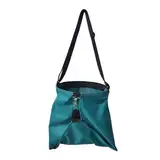 MagiDeal Große Obstpflücktasche Ernte-Gemüsepflücktasche Verstellbarer Riemen Obstsammeltasche Gartenschürze Aufbewahrungstasche, GrÜn
