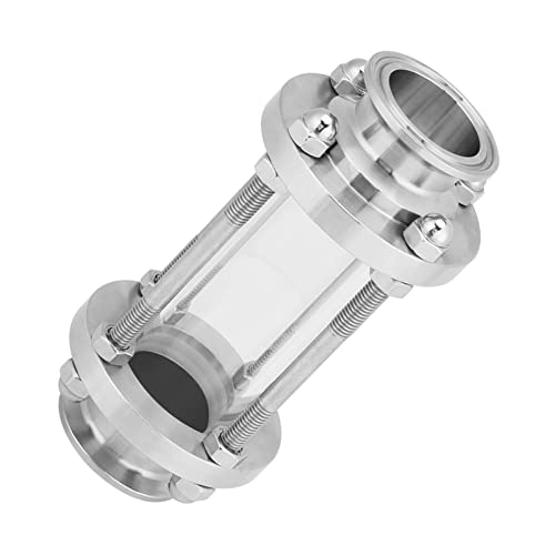 Beobachtungsglas aus Edelstahl 304 Typ mit drei Klemmen Beobachtungsglas 19 x 9 x 9