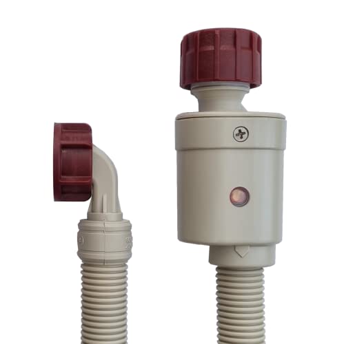 Aquastop Schlauch Längen 1,50m-5,0m Aquastop Sicherheitszulaufschlauch für Waschmaschine und Geschirrspüler (1,5m)