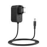 Lonnky 12V 1A Netzadapter mit 3 m Kabel, 2,1 mm x 5,5 mm DC-Stecker für IP-Kameras, CCTV, LED-Streifen, Audio/Video-Geräte, Router