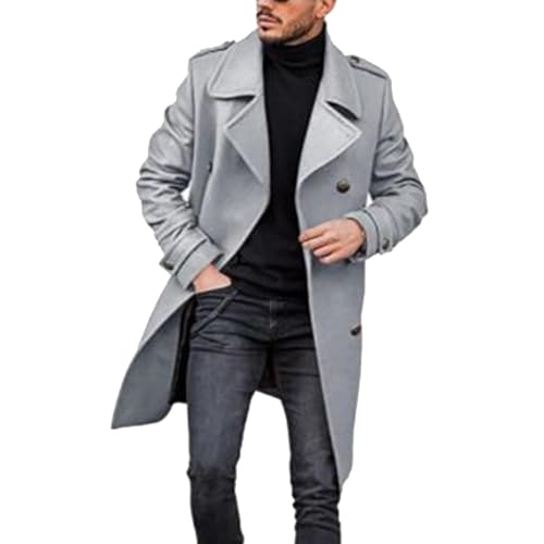 SRZYMJ Mantel Herren Kurz Winterjacke Lang Warm Übergangsjacke Outdoorjacke Winter Jacke Leicht Sport Softshelljacke Ohne Kapuze Steppweste Gelb Funktionsjacke Parka Sportjacke Freizeitjacke