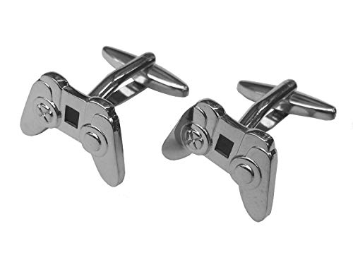 Miniblings Controller Spielekonsole Gaming Manschettenknöpfe - Handmade I Manschettenknopf Cufflinks Hemdknöpfe I schöne Holzbox inklusive - Controller Spielekonsole Gaming