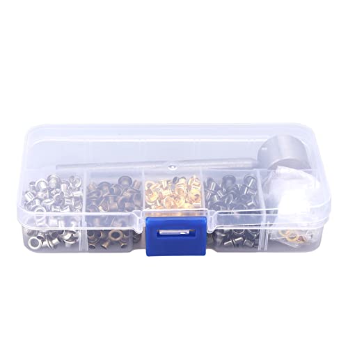 OVAQUIXI TROMET 3 Mm Plattierte Kupfermetall -Öle -Kits für Kleidungsmodifikation, DIY Kleidungs