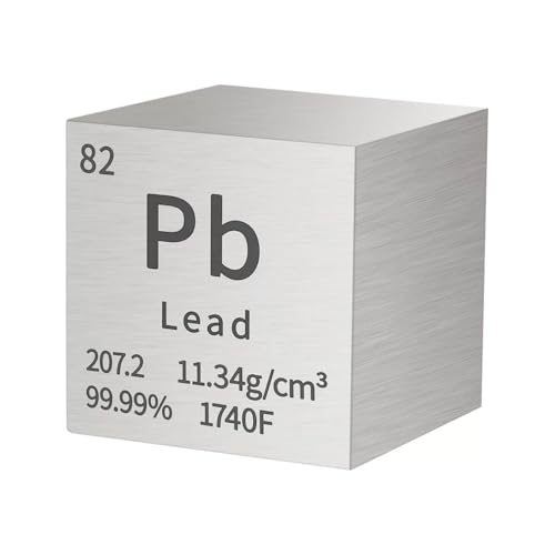 2,5 cm Wolfram-Würfel-Element, Metalldichtewürfel, Homostarry 99,95 % Reinheit, Lehrwerkzeug, Geschenke für Studenten, Lehrer, Wissenschaft, Chemie, Liebhaber, Material-Hobby-Collection, DIY