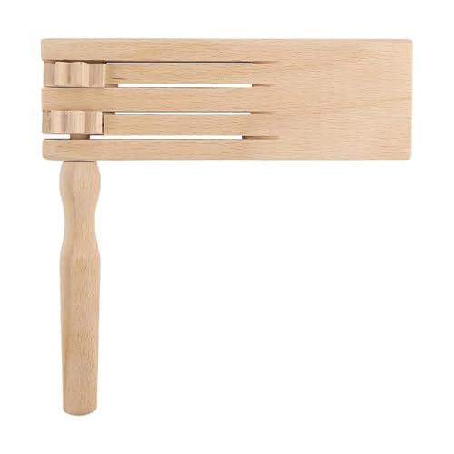 Traditionelles Matraca Spielzeug - Holzratschen-Geräuschhersteller | Ratchet Roume Maker | Spin Musical Instrument | Lärm Maker | Pädagogisches Spin Geräuschspiele Von Party Sports Event Event