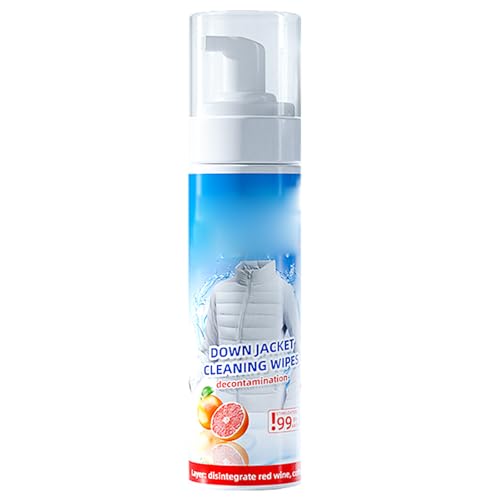 Fleckenentferner Kleidung Spray,Waschfreies Schaumspray,Trockenschaumreiniger,Trockenschaumreiniger Dekontamination,Trockenreinigungsmittel,Trockenreiniger für Kleidung,200 ml