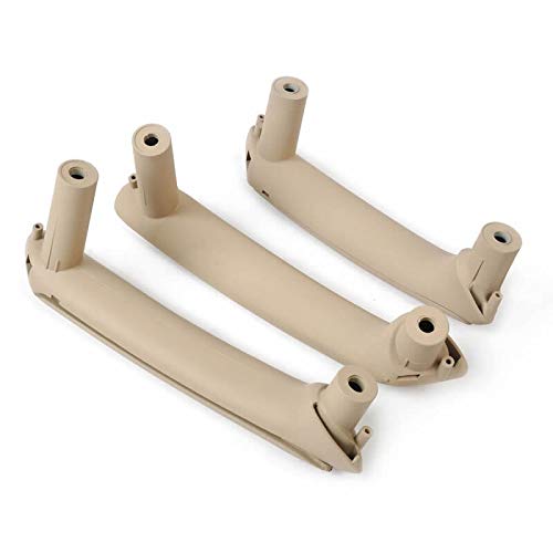 QDEIDEDT Auto-Innenraum-Türgriff 3 teile/satz Grau Beige Schwarz Innen Tür Griff/Fit for Volkswagen Passat B5 Innere Armlehne Autotürgriff Auto vorne Links(Beige)