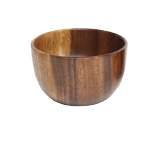 Holz-Essschalen, Holzschalen, Heim-Essschalen, Holzbesteck, Bauernhaus-Stil, rustikales Holzbesteck for Familienfeiern, Haushalt, täglicher Gebrauch, Holz-Essschalen, Holz-Küchengeschirr(8X6cm)