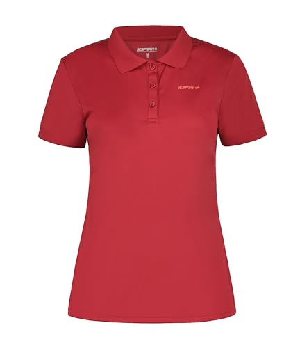 ICEPEAK Bayard Poloshirt für Damen Moosbeere XL