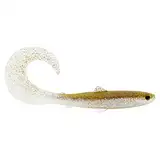 Westin BullTeez Curltail 10cm 6g - 2 Gummifische, Farbe:Pearl Sand