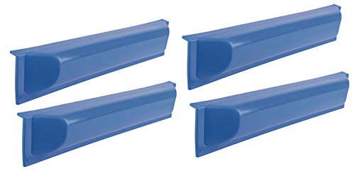 DES-Boots-Service Set aus 4 Stegfender je 50x7x10cm 50cm blau