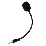 SPTSSWET Ersatz Mikrofon Kompatibel mit Steelseries Arctis 1 Gaming Kopfhörer für PS4 Pro PS5 Xbox One X Computer PC Rauschunterdrückung, Abnehmbares Ersatz-Spielmikrofon 3,5 mm Jack Schwarz 6.2 inch