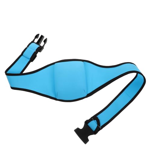 GANAZONO 2stücke Teiliges Verstellbares Mikrofon-gürtel Lichtblau Praktische Mikrofon-Halterung Für Fitness-instructoren Für Tanz Und Aerobic-kurse Schweißabsorbierend Leicht Und
