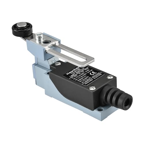 Heschen Endschalter TZ-8108 Verstellbarer Rollenhebel 10A 250VAC SPDT Momentary für CNC-Fräser Plasma IP65 (1)