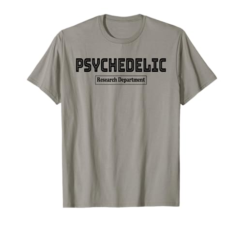 Psychedelische Forschungsabteilung | Lustiges Psychedelisches T-Shirt