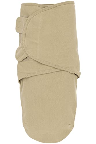 Meyco Baby Uni Pucksack, Erstausstattung Neugeborene (Pucktuch für Babys ab 4-6 Monaten, weicher Schlafkomfort, 100% Baumwolle, atmungsaktiv, Einschlafhilfe), Sand