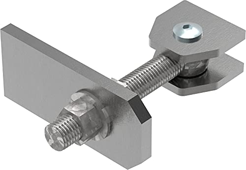 Fenau - Torband M24 / Halterung verstellbar mit Langlochlasche - Stahl S235JR, roh - Tragkraft pro Paar: 200 kg