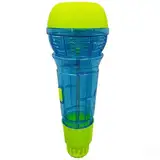 Echo Mikrofon Kinder Spielzeug Microphone mit Echo Effekt 9.5 x 3.5 Zoll Kindermikrofon für Kinder ab 2 3 4 Jahre (Blau)