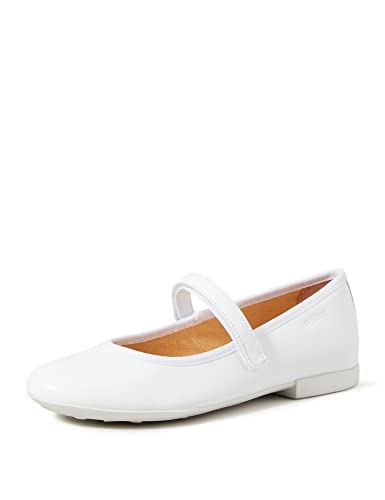 Geox Mädchen Jr Plie' A Ballerinas,Weiß,26 EU