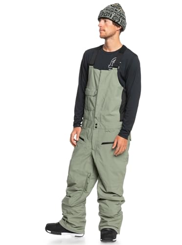 Quiksilver Men's Utility BIB Pants, SEA Spray, XL
