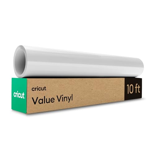 Cricut® Value Permanentes Vinyl, 30,5 x 3 m, Weiß