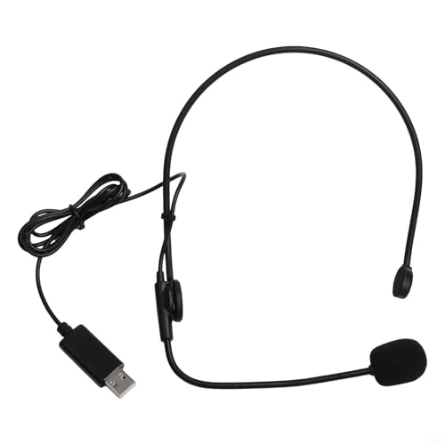 MeevrgR USB-Kopfhörer mit integriertem Mikrofon für Gaming und Fernlernen am Computer