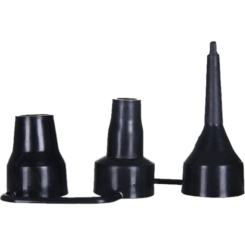 HiyyFloy Luftpumpen-ersatzdüsen, Kunststoff-pumpdüsen, 3 Größen Aufblasbarer Pumpendüsenkopf, Luftpumpen-inflator-Adapter-zubehör Für Teilluftbett, Luftmatratze, Luftmatratze
