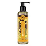 Sinnliches Massageöl 200 ml - Körperöl mit Ylang Ylang Öl & Jojobaöl - Mandelöl und Traubenkernöl - Pfirsichkernöl - Massageöl für Paare - Körperpflege Öl - Hautpflege - Kissable Massage Oil