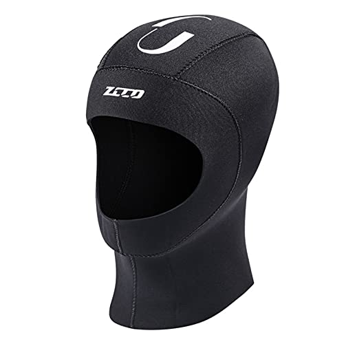 ZCCO Thermal Neopren Tauchhaube Unterwasser Tauchen Schnorcheln Surfen Winter Schwimmen Speerfischen(H3-L)