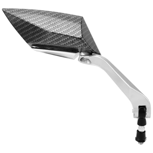 2PCS Motorradmodifizierter Rückspiegel für Verbesserte Sichtbarkeit und Stil (Schlangenhaut)