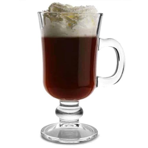 Topkapi 251.117 - Irish Coffee, Eiskaffee, Punsch, Glühwein, Heiße Schokolade Becher mit Henkel, Modell 55141, 240 ml, 6 Stück