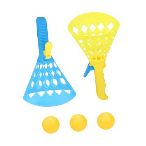 BIUDECO 1 Satz Hüpfball Toss-Catch-Ball-Spiel Interaktive Pop-Pass-Catch-Bälle Ballspiele fangen Spielzeug für Kinder jucarii pentru copii Plastikspielzeug interessanter Fangwerfer