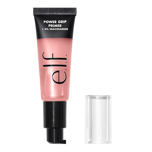 e.l.f. Power Grip Primer + 4% Niacinamide, Gel-Basierter & Feuchtigkeitsspendender Primer Für Das Gesicht, Glättet Die Haut & Hellt Sie Auf, Festigt Das Makeup, Vegan & Tierversuchsfrei, 24 ml