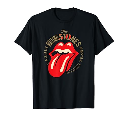 Rolling Stones Offizielles 50th Logo T-Shirt