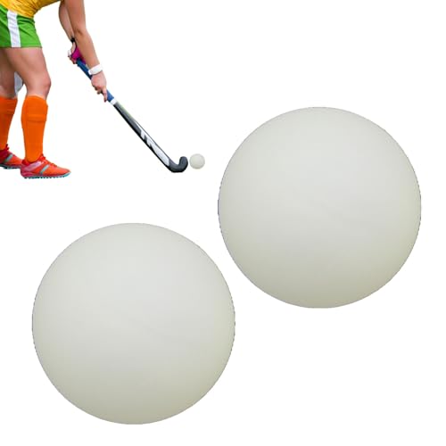 Dodgeballs Grüne Light-Up-Hockeybälle auf der Straße, 2 Packungen, PVC-Design mit niedrigem Sprung, für Indoor- und Outdoor-Spiele, ideal für Rollhockey-Spiele