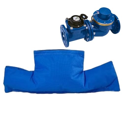 Wasserzähler Isolierabdeckung, Wasseruhr Frostsicher Abdeckung, Frostschutz Abdeckung, Abnehmbarer Winterrohr Frostschutz Für Den Frostschutz Im Winter (56x24x4.5 Cm)